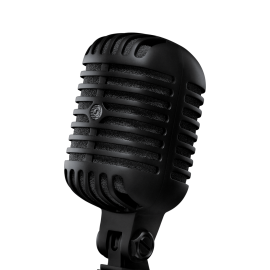 Shure SUPER 55-BLK Vocal Microphone Pitch Black Edition